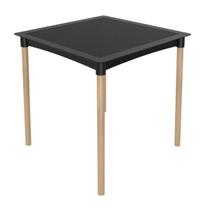 Mesa de Jantar em Rattan Pés em Madeira Atto