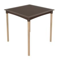 Mesa de Jantar em Rattan Pés em Madeira Atto