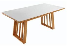 Mesa de Jantar em Vidro 1,35m x 1,35m- Belvedere Gold Salas