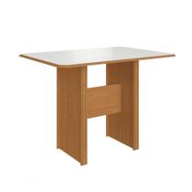 Mesa De Jantar Evora 110x76cm Freijo Com Off White Indekes Mesa De Jantar Evora 110x76cm Freijo Com Off White Indekes