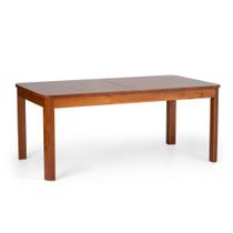 Mesa de Jantar Extensível em Madeira Maciça 180 a 220cm Zuzu Artemobili Mesa de Jantar Extensível em Madeira Maciça 180 a 220cm Zuzu Artemobili