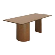 Mesa de Jantar Flórida Retangular Tampo 135x90cm Laminado Cinamomo Mesa de Jantar Flórida Retangular Tampo 135x90cm Laminado Cinamomo