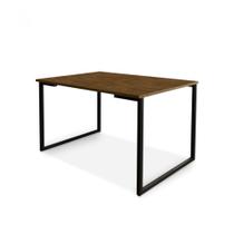 Mesa de Jantar Industrial Aço 4 Lugares 1,20x0,80 KLM Store