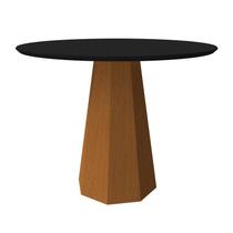 Mesa de Jantar Isis 1200X1200 Ype/Preto - New Ceval
