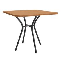 Mesa de Jantar Kappesberg CMC990 Com Tampo Madeira 81x90x90cm