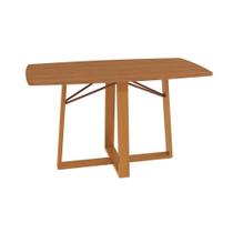 Mesa De Jantar Kappesberg Em Madeira Maciça Canela 170cm Mesa De Jantar Kappesberg Em Madeira Maciça Canela 170cm