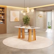 Mesa de Jantar Karen 1700 Tampo Chanfrado 2026 Mesa de Jantar Karen 1700 Tampo Chanfrado 2026