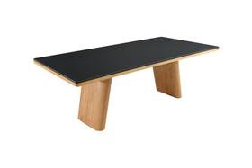 Mesa de Jantar Laminada Vidro Madri-2,0x1,0m Requinte Salas