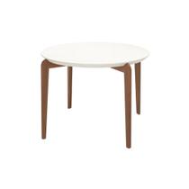 Mesa De Jantar Madeira 4 Lugares Vidro Redonda Cozinha Mesa De Jantar Madeira 4 Lugares Vidro Redonda Cozinha