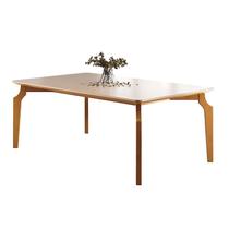 Mesa de Jantar Madeira Maciça 1,40x1,0m - Lápis - Harmonia