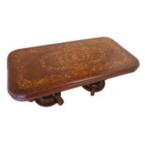 Mesa De Jantar Madeira Maciça Classica Marquiterrie Luxo