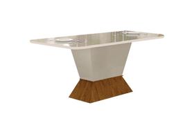 Mesa de Jantar Moderna - Larissa-1,20x0,80m - Leifer Móveis