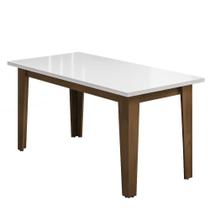 Mesa de Jantar Movale Miami 200162 MDF Tampo em MDP 78x80x160cm