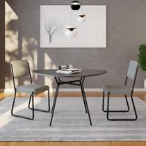 Mesa de Jantar Orgânica Soho 120cm Est.Preta Mesa de Jantar Orgânica Soho 120cm Est.Preta