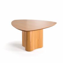 Mesa de Jantar Palmas Formato Triangular Cinamomo Design Moderno Classico