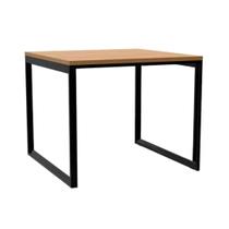 Mesa de Jantar para 4 Lugares 80x80cm Perfeita para Cozinha, Sala de Jantar ou Varanda Gourmet