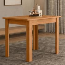 Mesa De Jantar Para Cozinha Compacta 108x68cm Até 4 Lugares Com Tampo Reforçado 18mm Mesa De Jantar Para Cozinha Compacta 108x68cm Até 4 Lugares Com Tampo Reforçado 18mm