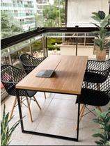Mesa de Jantar Prozare Estilo Industrial