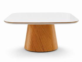 Mesa de Jantar quadrada 1,35m Escócia Imperial Móveis