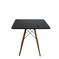 Mesa De Jantar Quadrada 80X80 Cm Eiffel Pés Palito Maravilha