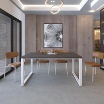 Mesa de Jantar Queens 160cm Est.Branca Mesa de Jantar Queens 160cm Est.Branca
