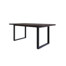 Mesa De Jantar Queens R 180x90x77cm Qemj9180r Terracota - Terracota/ Mesa De Jantar Queens R 180x90x77cm Qemj9180r Terracota - Terracota/