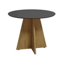 Mesa De Jantar Redonda 103cm Multimóveis Cr50047 Mesa De Jantar Redonda 103cm Multimóveis Cr50047
