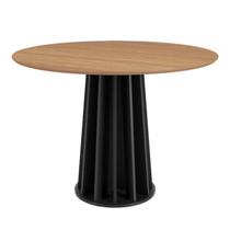 Mesa de Jantar Redonda 4 Lugares Ripada 100% MDF