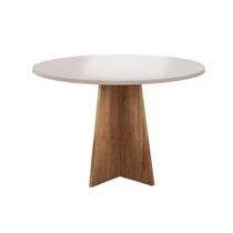 Mesa de Jantar Redonda 90cm Celeste Viero