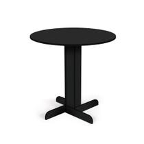 Mesa de Jantar Redonda Bellus 80cm - Preto