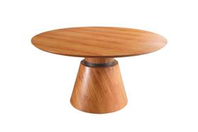 Mesa de Jantar Redonda Laminada 1,50m - Piemonte - Requinte Salas Mesa de Jantar Redonda Laminada 1,50m - Piemonte - Requinte Salas