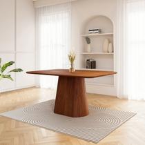 Mesa de Jantar Retangular 140cm Baobá CabeCasa MadeiraOriginals Marrom/Cinamomo Canela Mesa de Jantar Retangular 140cm Baobá CabeCasa MadeiraOriginals Marrom/Cinamomo Canela