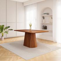 Mesa de Jantar Retangular 160cm Baobá CabeCasa MadeiraOriginals Marrom/Cinamomo Canela