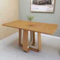 Mesa de Jantar Retangular 170cm Tampo Mdf Sintonia