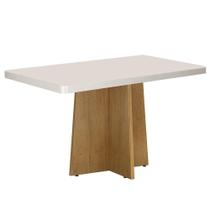 Mesa de Jantar Retangular 4 Lugares MDP e MDF Arizona 120x78cm (Sem Cadeiras) Mesa de Jantar Retangular 4 Lugares MDP e MDF Arizona 120x78cm (Sem Cadeiras)
