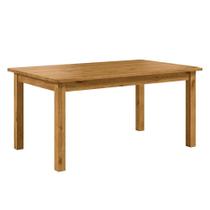 Mesa de Jantar Retangular 6 Lugares 160cm 100% Madeira Maciça Napoli Espresso Móveis Mesa de Jantar Retangular 6 Lugares 160cm 100% Madeira Maciça Napoli Espresso Móveis