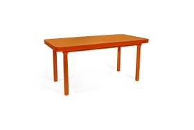 Mesa de Jantar Retangular 8 Lugares de Madeira 200x80 França Mel - Straub Web