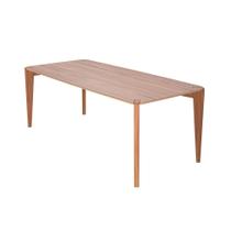 Mesa de Jantar Retangular com Tampo de MDF Canela Harmony Natural 219 cm