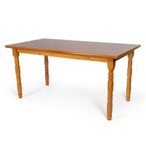 Mesa de Jantar Retangular Dalas Mel 160 cm Mesa de Jantar Retangular Dalas Mel 160 cm