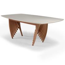 Mesa de Jantar Retangular de Madeira Saint Germain