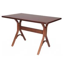 Mesa de Jantar Retangular de Madeira Solimões