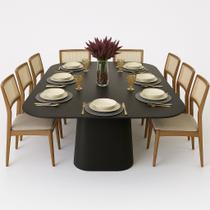 Mesa de Jantar retangular Ébano Prime 260X140CM