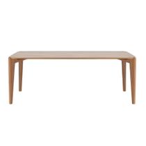 Mesa de Jantar Retangular em MDF Harmony Canella 219cm Mesa de Jantar Retangular em MDF Harmony Canella 219cm