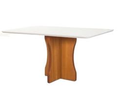 Mesa de Jantar Retangular Laminada - Bella-1,20x0,90 metros - Art Salas