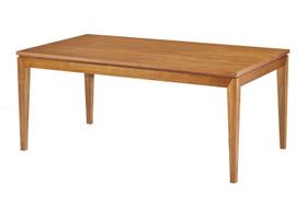 Mesa de Jantar Retangular Madeleine Madeira Maciça Cor Nogal 180cm - 37706