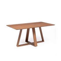 Mesa de Jantar Retangular para 6 Lugares Avena 160cm Cozinha Mesa de Jantar Retangular para 6 Lugares Avena 160cm Cozinha