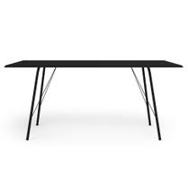 Mesa de Jantar Retangular Paraty Preta 150 cm