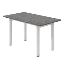 Mesa de Jantar Retangular Tampo Granito 140x75cm