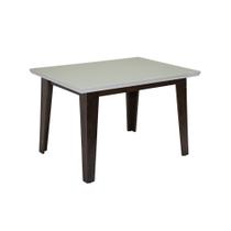 Mesa de Jantar Retangular Viena 1,20x0,90 Bronze/Off White