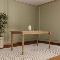 Mesa de Jantar Rubi 1,60 Freijó Madeira Pinus - Finestra